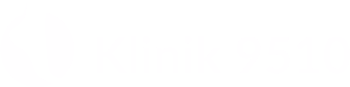 Klinik 9510 logo hvid